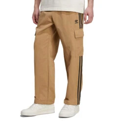 Adidas 3S Cargo Pants - Cardboard/Black