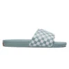 Vans La Costa Slide-On MTE Sandals - Checkerboard Light Grey -DADDIES Skate Gear 197643292043 1
