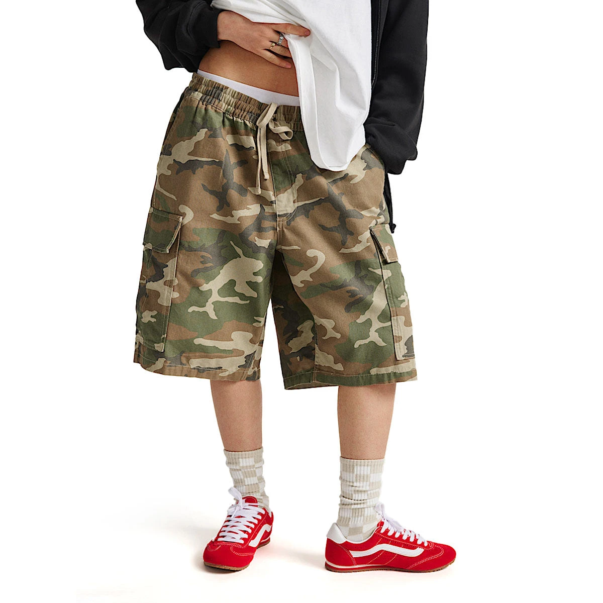 Vans Range Cargo Loose Shorts - Vintage Camo 4 Vans Range Cargo Loose Shorts - Vintage Camo - Image 2