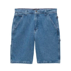 Vans Drill Chore Loose Denim Shorts - Stonewash Black