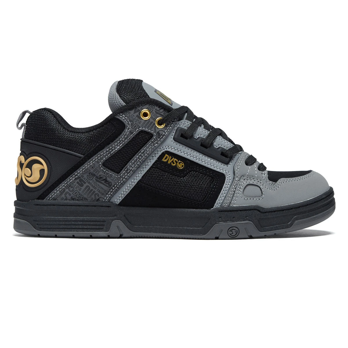 DVS Comanche Shoes - Grey/Black/Gold Nubuck 3 DVS Comanche Shoes - Grey/Black/Gold Nubuck