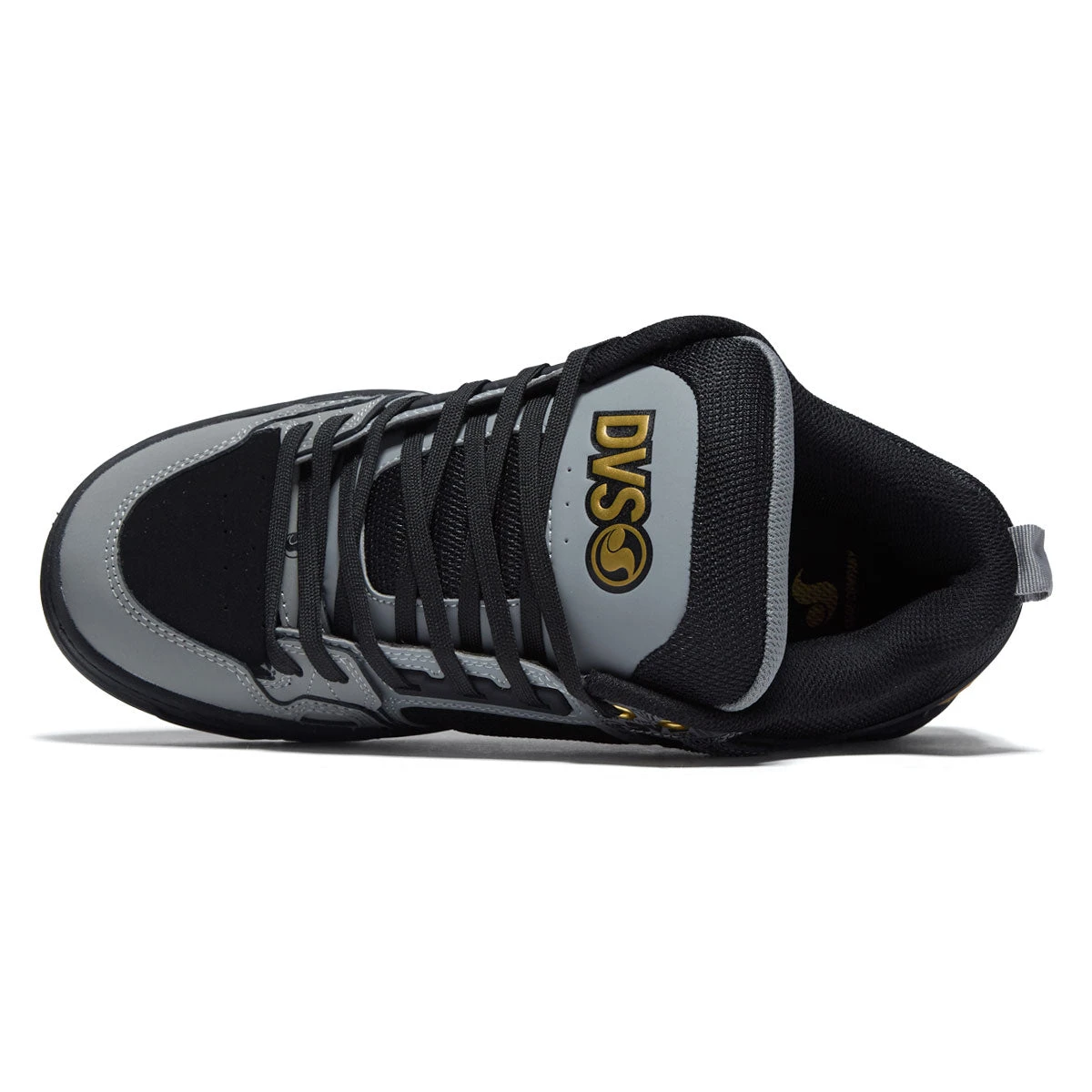 DVS Comanche Shoes - Grey/Black/Gold Nubuck 5 DVS Comanche Shoes - Grey/Black/Gold Nubuck - Image 3