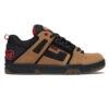 DVS Comanche Shoes - Tan/Black/Red Nubuck -DADDIES Skate Gear 197800123685 1
