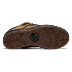 DVS Comanche Shoes - Tan/Black/Red Nubuck -DADDIES Skate Gear 197800123685 4
