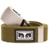 Obey Big Boy Web Belt - Tea Leaf -DADDIES Skate Gear 197812014780 1