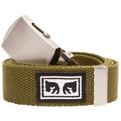 Obey Big Boy Web Belt - Tea Leaf