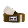 Obey Big Boy Web Belt - Brown Sugar -DADDIES Skate Gear 197812080822 1