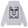 Obey Bold Icon Extra Heavy Hoodie - Ash Grey -DADDIES Skate Gear 197812082765 1