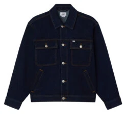 Obey Opena Jacket - Rinse Indigo