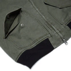 Obey Denim Cwu-45p Jacket - Kombu Green Faded Wash -DADDIES Skate Gear 197812085070 5