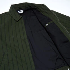 Obey Stripe Zip Up Jacket - Duffle Bag Multi -DADDIES Skate Gear 197812085377 3