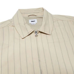 Obey Stripe Zip Up Jacket - Pelican Multi 10 Obey Stripe Zip Up Jacket - Pelican Multi -DADDIES Skate Gear 197812085421 4