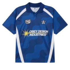 Obey Soccer Jersey - Blue Multi