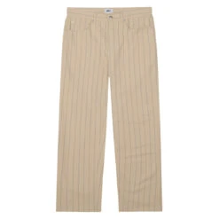 Obey Classic Baggy Stripe Denim Jeans - Pelican Multi