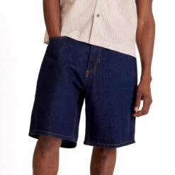 Obey Bigwig Baggy Denim Shorts - Rinse Indigo -DADDIES Skate Gear 197812108069 3