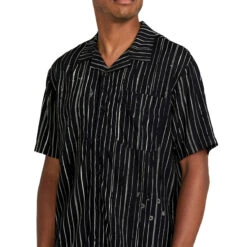 Volcom Mistostone Shirt - Black/White -DADDIES Skate Gear 198433014395 3