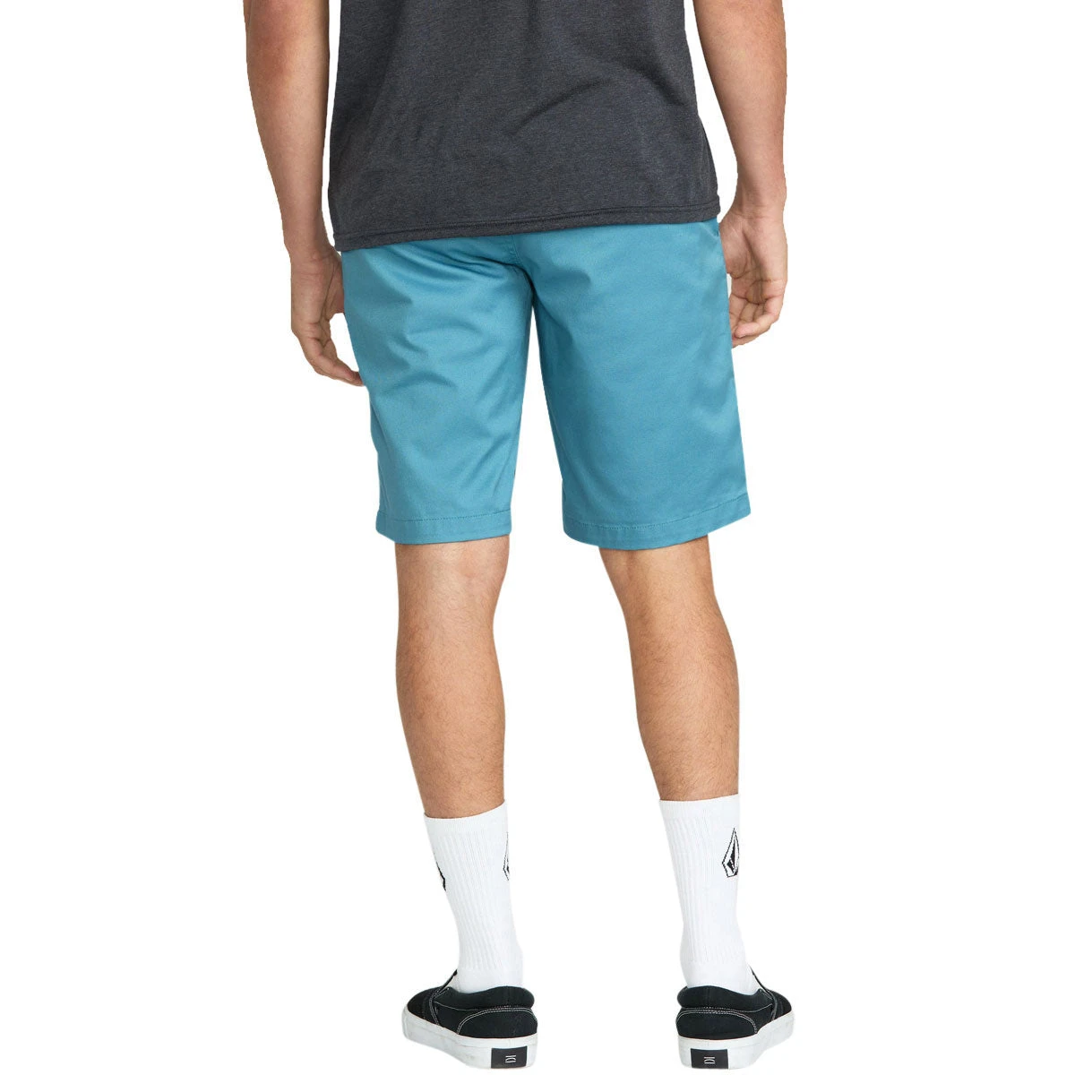 Volcom Frickin Modern Stretch 21 Shorts - Used Blue 6 Volcom Frickin Modern Stretch 21 Shorts - Used Blue - Image 4