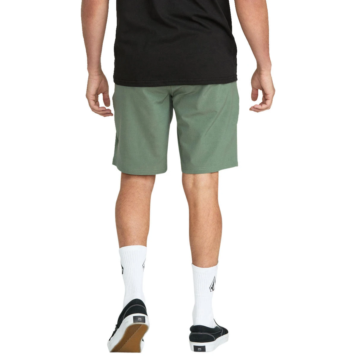 Volcom Frickin Cross Shred Static 20 Shorts - Light Olive 6 Volcom Frickin Cross Shred Static 20 Shorts - Light Olive - Image 4