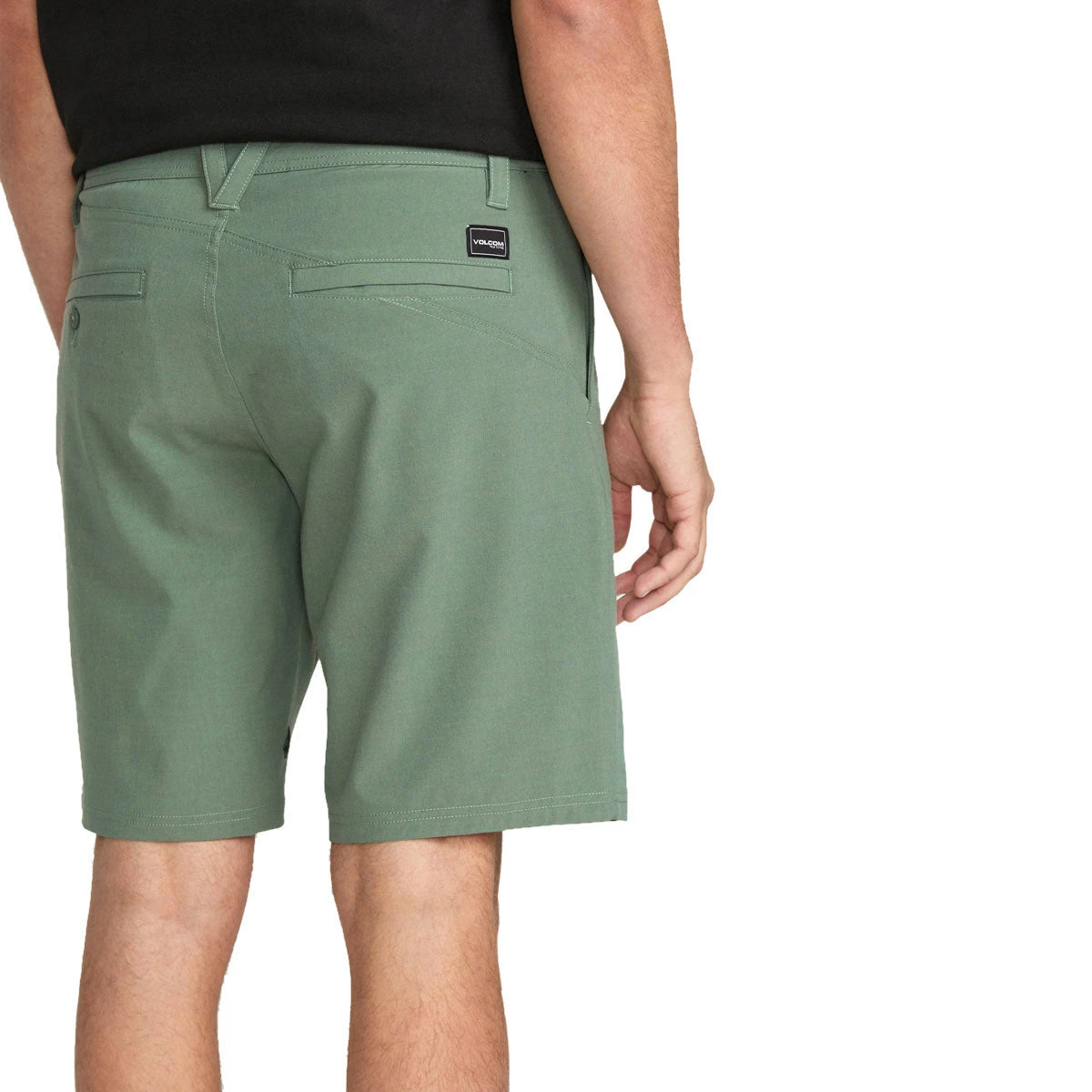 Volcom Frickin Cross Shred Static 20 Shorts - Light Olive 7 Volcom Frickin Cross Shred Static 20 Shorts - Light Olive - Image 5
