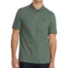 Volcom Sitestone Polo Shirt - Light Olive -DADDIES Skate Gear 198433033969 1