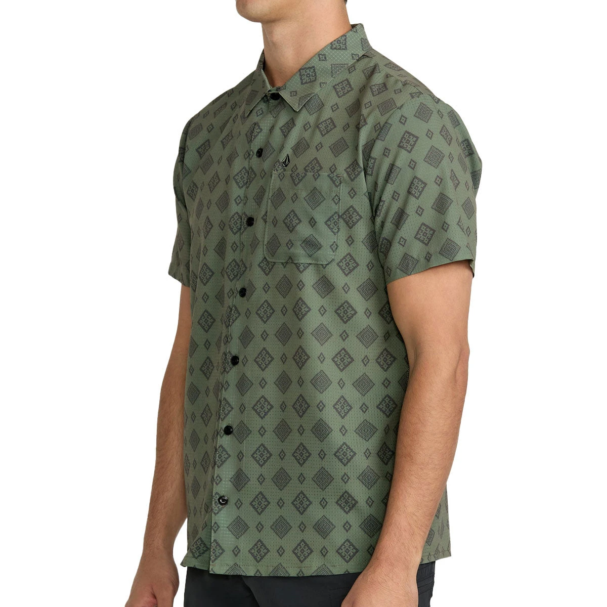 Volcom Ridgestone Shirt - Light Olive 5 Volcom Ridgestone Shirt - Light Olive - Image 3
