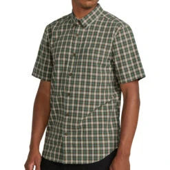 Volcom Morphew Shirt - Light Olive -DADDIES Skate Gear 198433034638 3