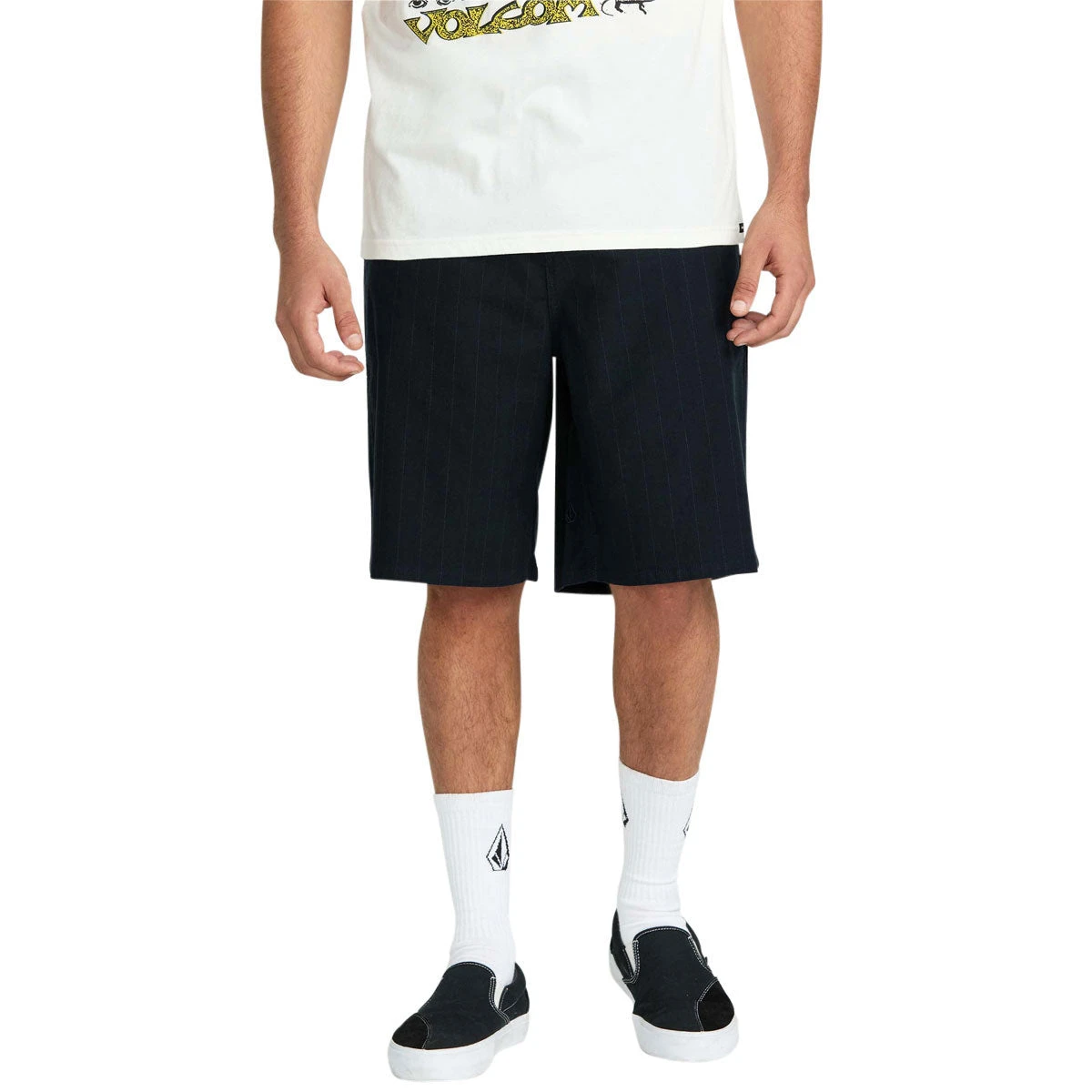 Volcom Billow 22 Shorts - Black Combo 5 Volcom Billow 22 Shorts - Black Combo - Image 3