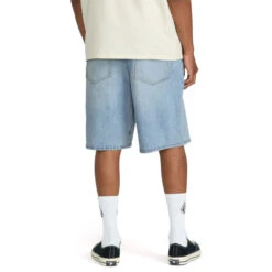 Volcom Billow Denim Shorts - Dry Vintage -DADDIES Skate Gear 198433037448 4