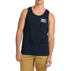 Volcom Revel Tank Top - Navy -DADDIES Skate Gear 198433039503 3