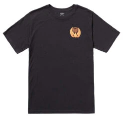 Volcom Dactyl T-Shirt - Washed Black Heather -DADDIES Skate Gear 198433039879 2