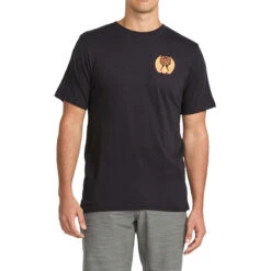 Volcom Dactyl T-Shirt - Washed Black Heather -DADDIES Skate Gear 198433039879 3