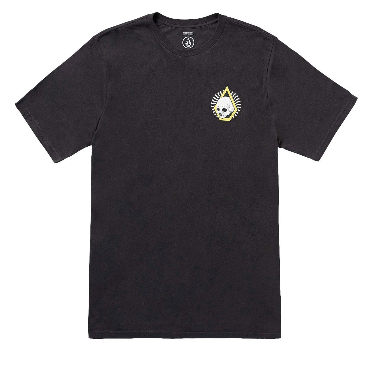 Volcom Arched T-Shirt - Washed Black Heather 4 Volcom Arched T-Shirt - Washed Black Heather - Image 2