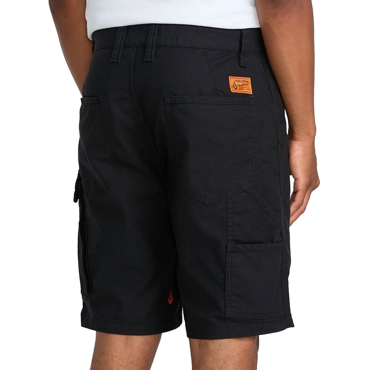 Volcom Caliper II Relaxed Work Shorts - Black 6 Volcom Caliper II Relaxed Work Shorts - Black - Image 4