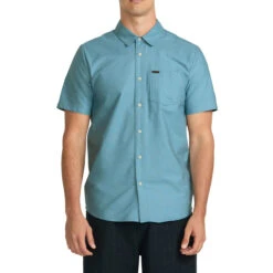 Volcom Veeco Oxford Shirt - Used Blue