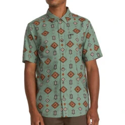 Volcom Desert Dobby Shirt - Light Olive