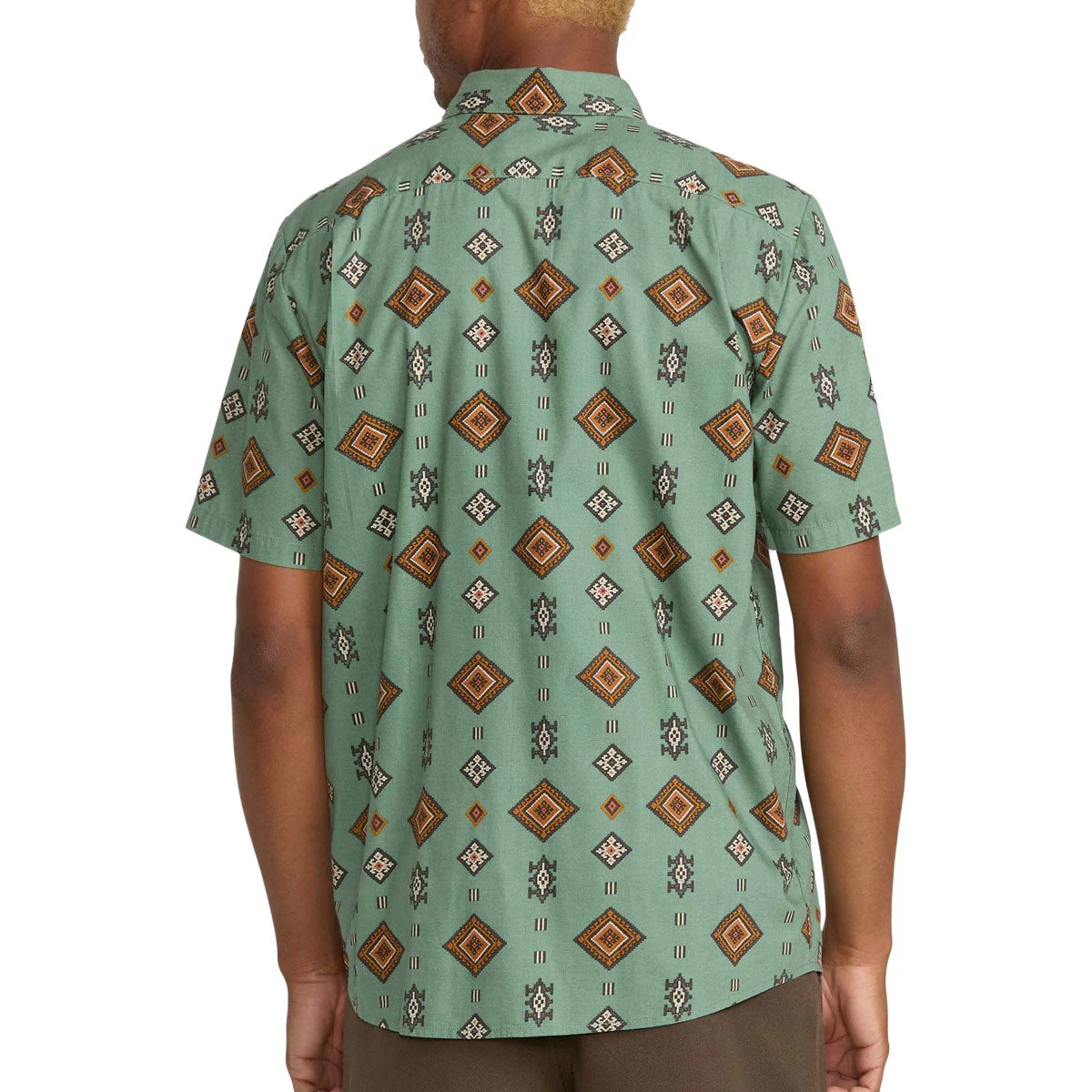 Volcom Desert Dobby Shirt - Light Olive 4 Volcom Desert Dobby Shirt - Light Olive - Image 2