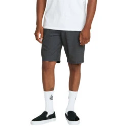 Volcom Mix Frickin Cross Shred 20 Shorts - Antique Black -DADDIES Skate Gear 198433047881 3