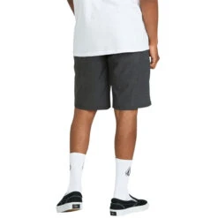 Volcom Mix Frickin Cross Shred 20 Shorts - Antique Black -DADDIES Skate Gear 198433047881 4