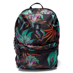 Volcom Bt Packable Backpack - Black/Green