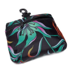 Volcom Bt Packable Backpack - Black/Green -DADDIES Skate Gear 198433087702 4