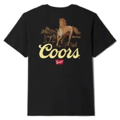 Brixton X Coors Roam T-Shirt - Black