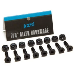 CCS 7/8" Allen Hardware - Black
