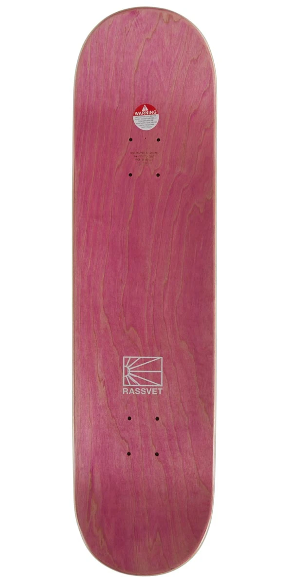 Rassvet Tolya Titaev Pro Skateboard Deck - 8.375" 4 Rassvet Tolya Titaev Pro Skateboard Deck - 8.375" - Image 2