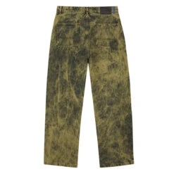 Rassvet Acid Wash Baggy Denim Woven Jeans - Green -DADDIES Skate Gear 3607936225902 3