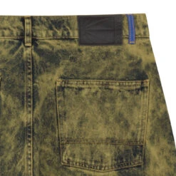 Rassvet Acid Wash Baggy Denim Woven Jeans - Green -DADDIES Skate Gear 3607936225902 4