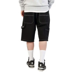 CCS Hammer Loop Canvas Shorts - Black/White -DADDIES Skate Gear 4 29 2441498