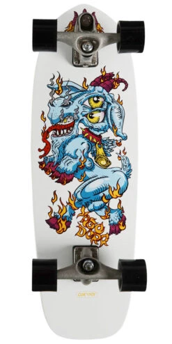 Carver C7 Yago Fire Goat 30.75" Prebuilt Surfskate Complete