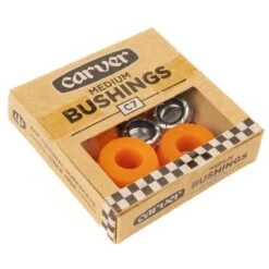 Carver C7 Medium Bushings - Orange Glo -DADDIES Skate Gear 420411131788 3