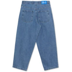 Polar Big Boy Jeans - Mid Blue -DADDIES Skate Gear 5056336666132 2