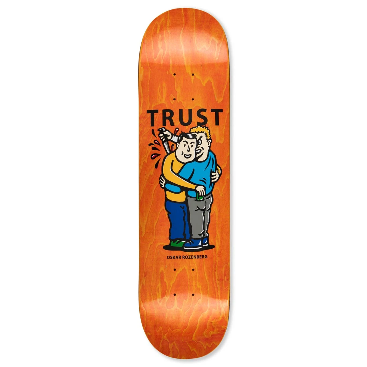 Polar Oskar Rozenberg Trust Skateboard Deck - Assorted Stains - 8.25" 3 Polar Oskar Rozenberg Trust Skateboard Deck - Assorted Stains - 8.25"